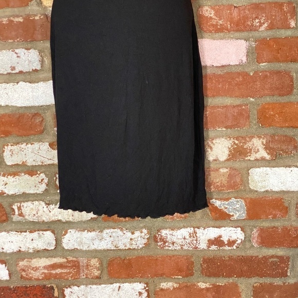 BP Black Ribbed Tank Mini Dress Size Small New - Picture 8 of 9
